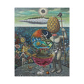 Surreal Pineapple-Headed Figure Puzzle | 110-1014 Piece Art Jigsaw