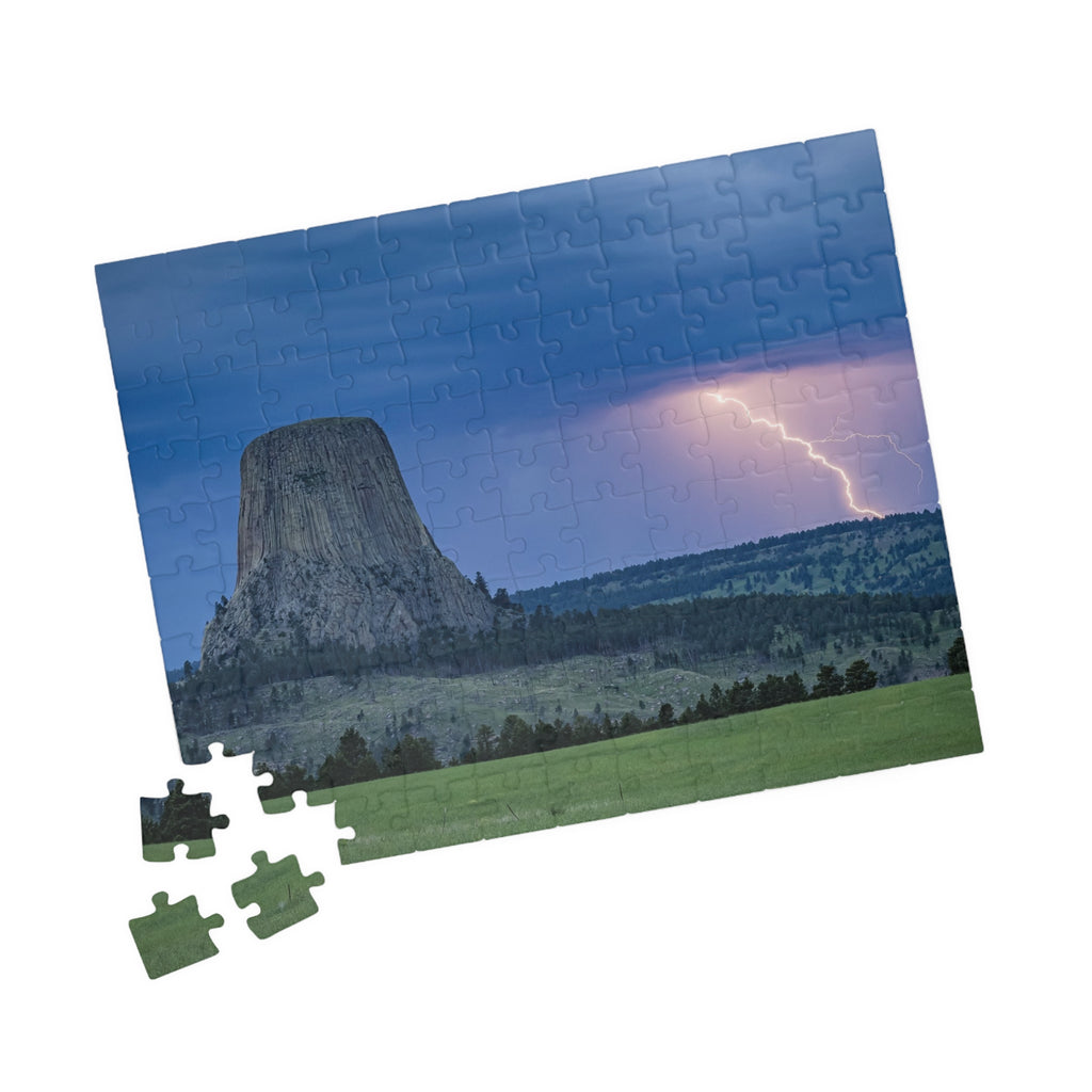 Devils Lightning Puzzle | Scenic Landscape Jigsaw 110, 252, 520, 1014 pcs