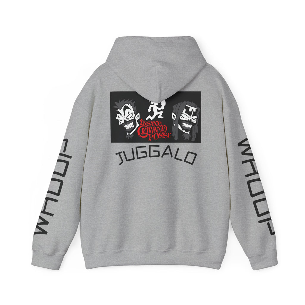 Juggalo Hoodie | Whoop Whoop sleeve graphic, Insane Clown Posse art