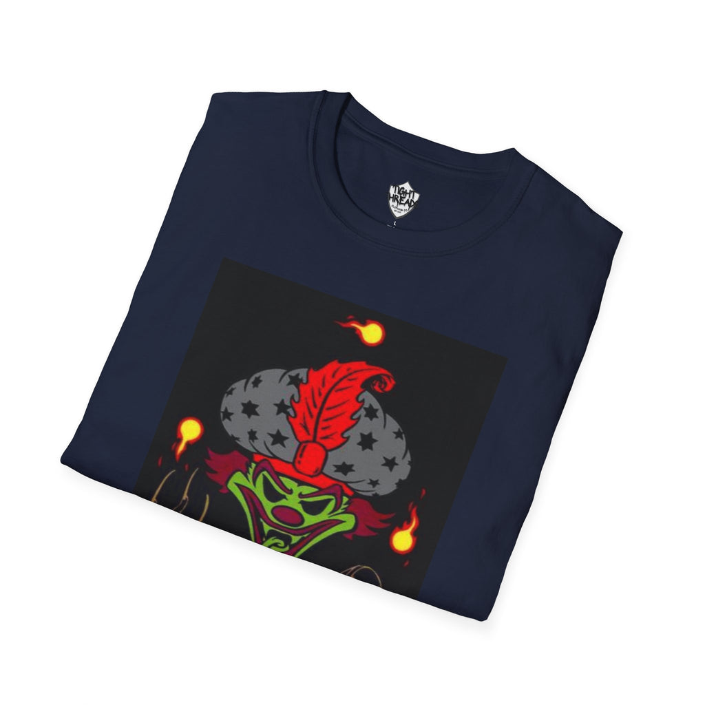 OG 6 Joker Card Merge ICP Graphic T-Shirt | Horror Carnival Juggalo Tee