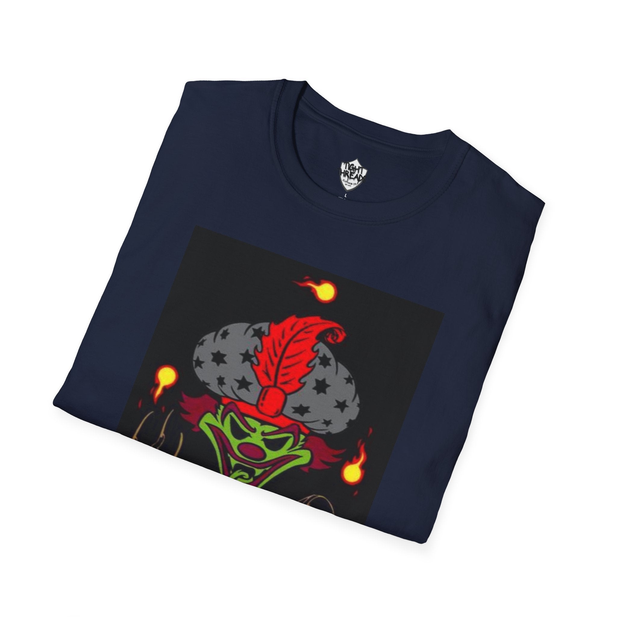 OG 6 Joker Card Merge ICP Graphic T-Shirt | Horror Carnival Juggalo Tee
