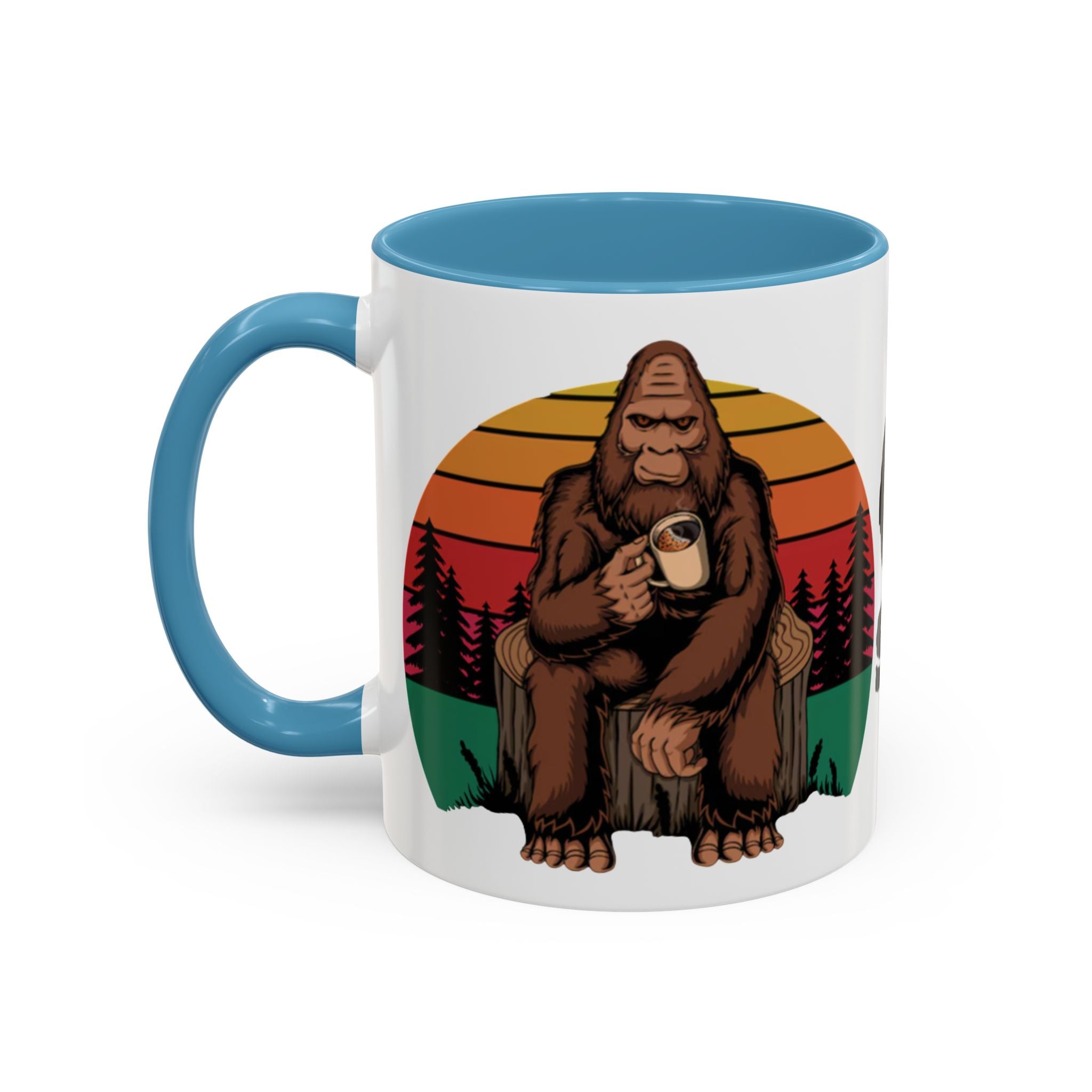 Gone Squatchin Bigfoot Coffee Mug | Accent 11oz 15oz
