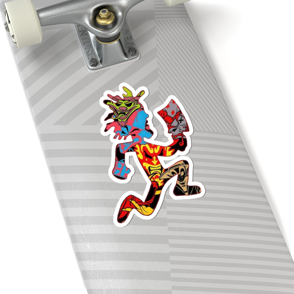 Hatchet man Joker Card Sticker, Laptop Decor, Personalized Gifts, Art Decals, Party Favors, Custom Accessories