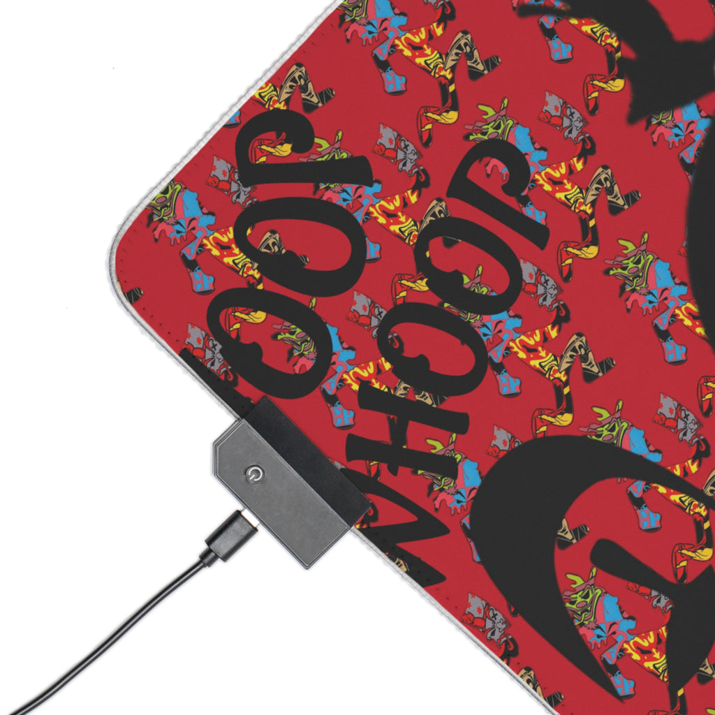 Insane Clown Posse Pattern LED Gaming Mouse Pad | MMFWCL4L Juggalo Whoop Whoop!!!