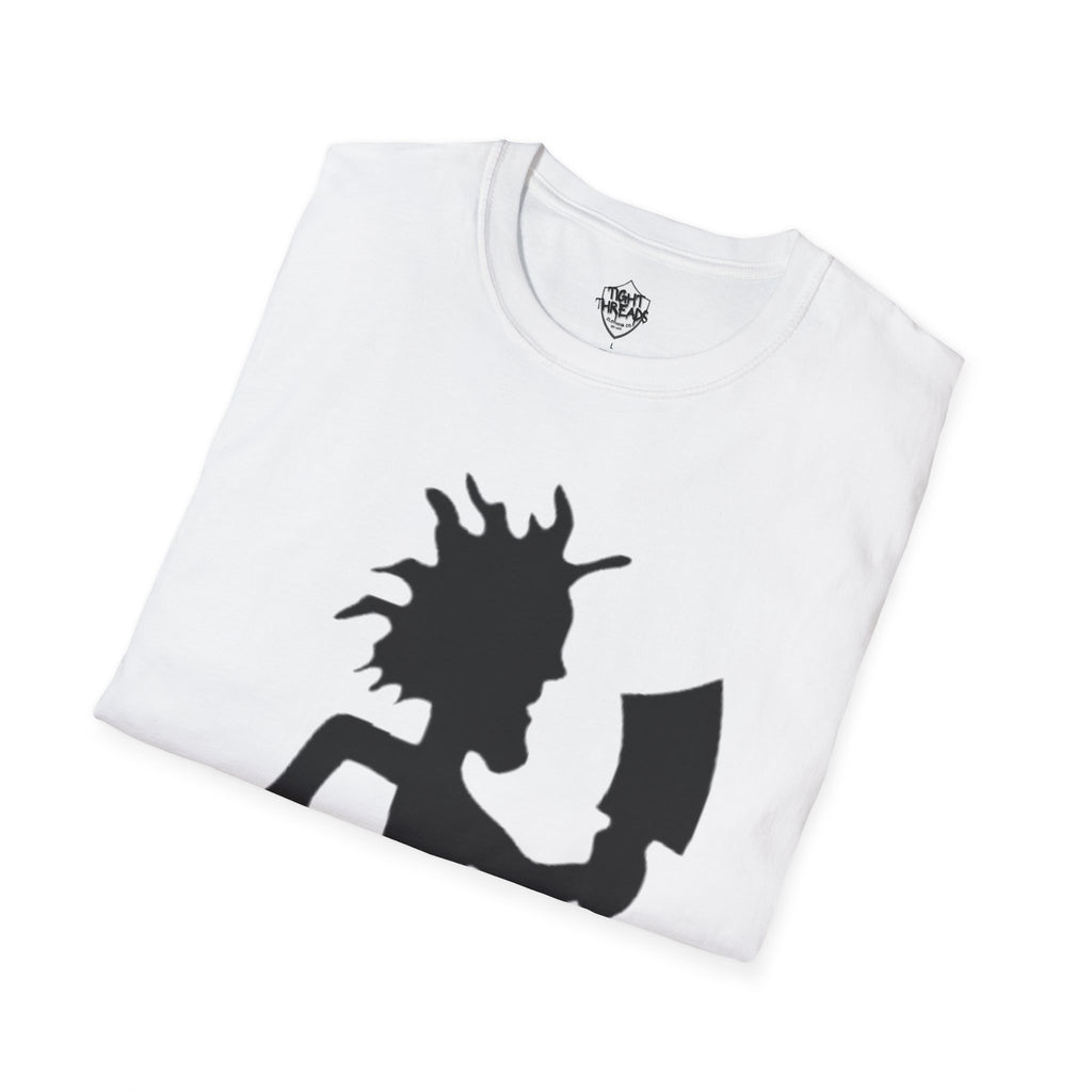 White Hatchet-Man T-Shirt | Hatchet-Man Design