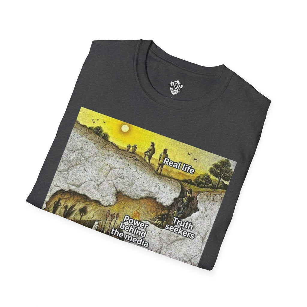 Plato's Cave T-Shirt - Comfortable, Motivational Apparel for Everyday Wear, Unique Gift Idea for Friends and Family, Positive [...]