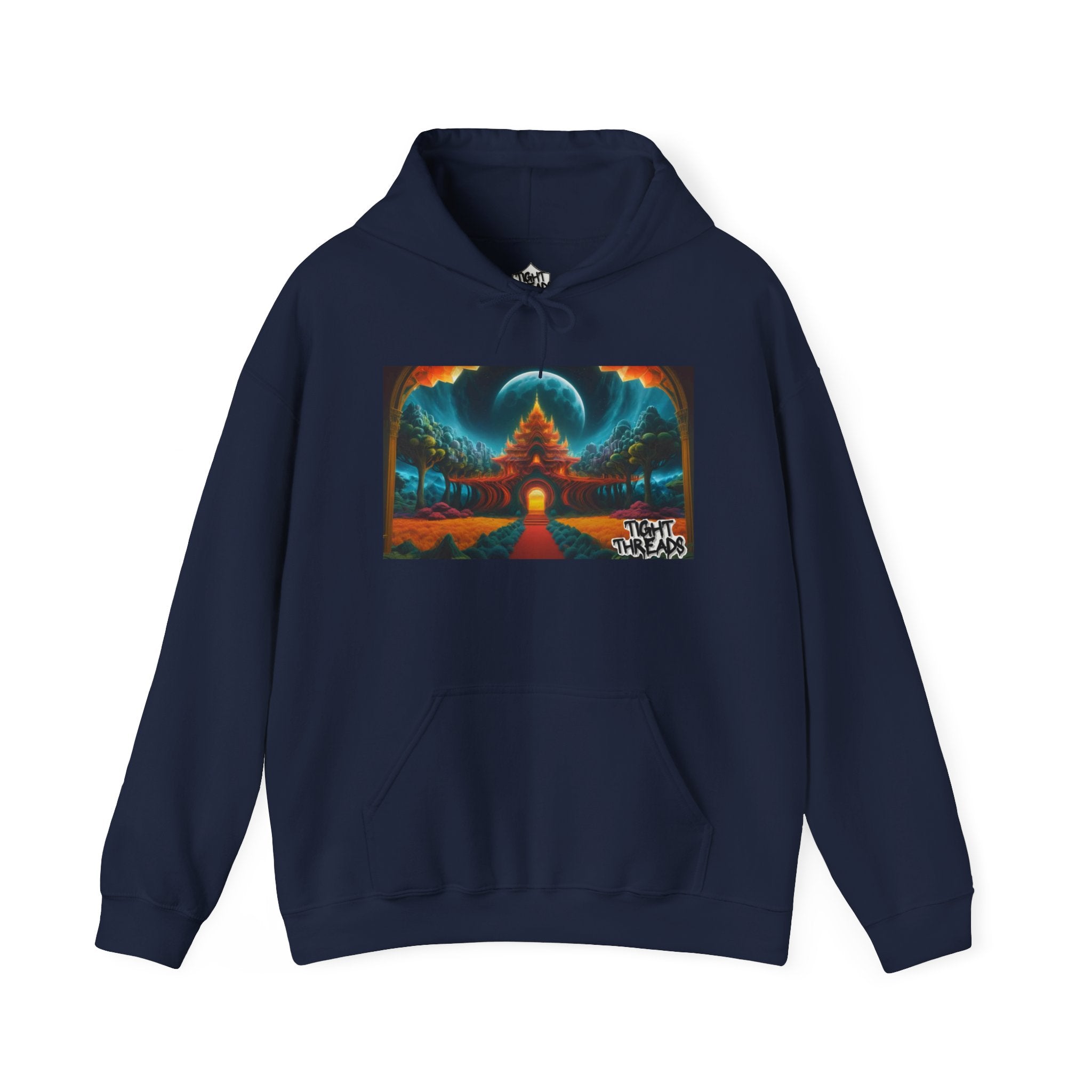 Vibrant Spiritual Art Hoodie, Cozy Sweatshirt for Meditation Lovers, Unisex Gift for Celebrations, Ideal for Chill Days, Unique Artwork