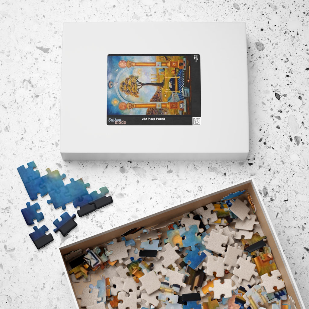 Journeyman Initiation Puzzle 110, 252, 520, 1014 piece