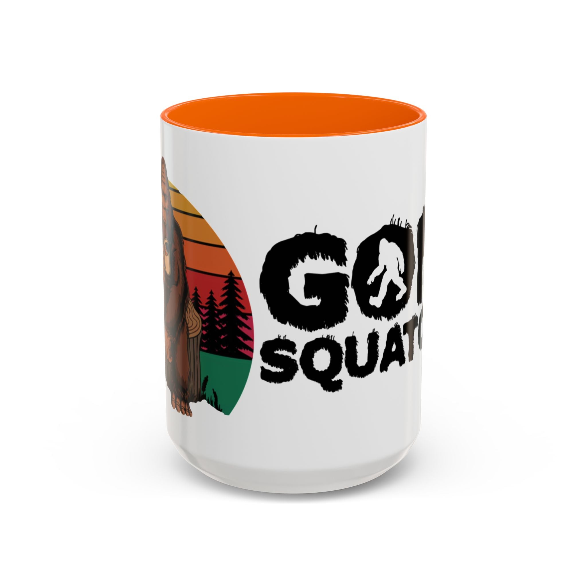 Gone Squatchin Bigfoot Coffee Mug | Accent 11oz 15oz