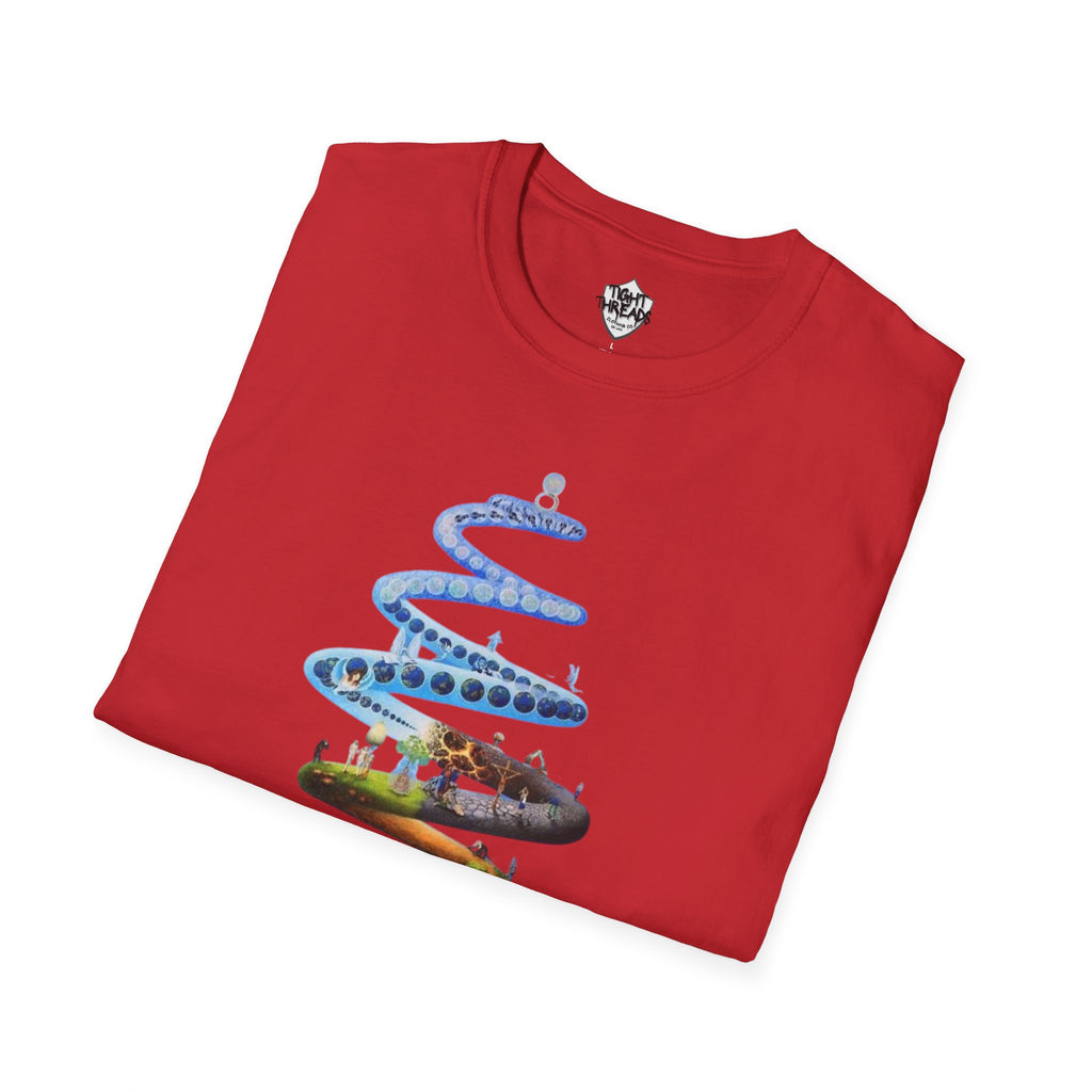 Spiral Life Unisex T-Shirt - Inspirational Design for Nature Lovers, Gift for Birthdays, Earth Day, Chill Vibes, Casual Wear, Graphic Tee