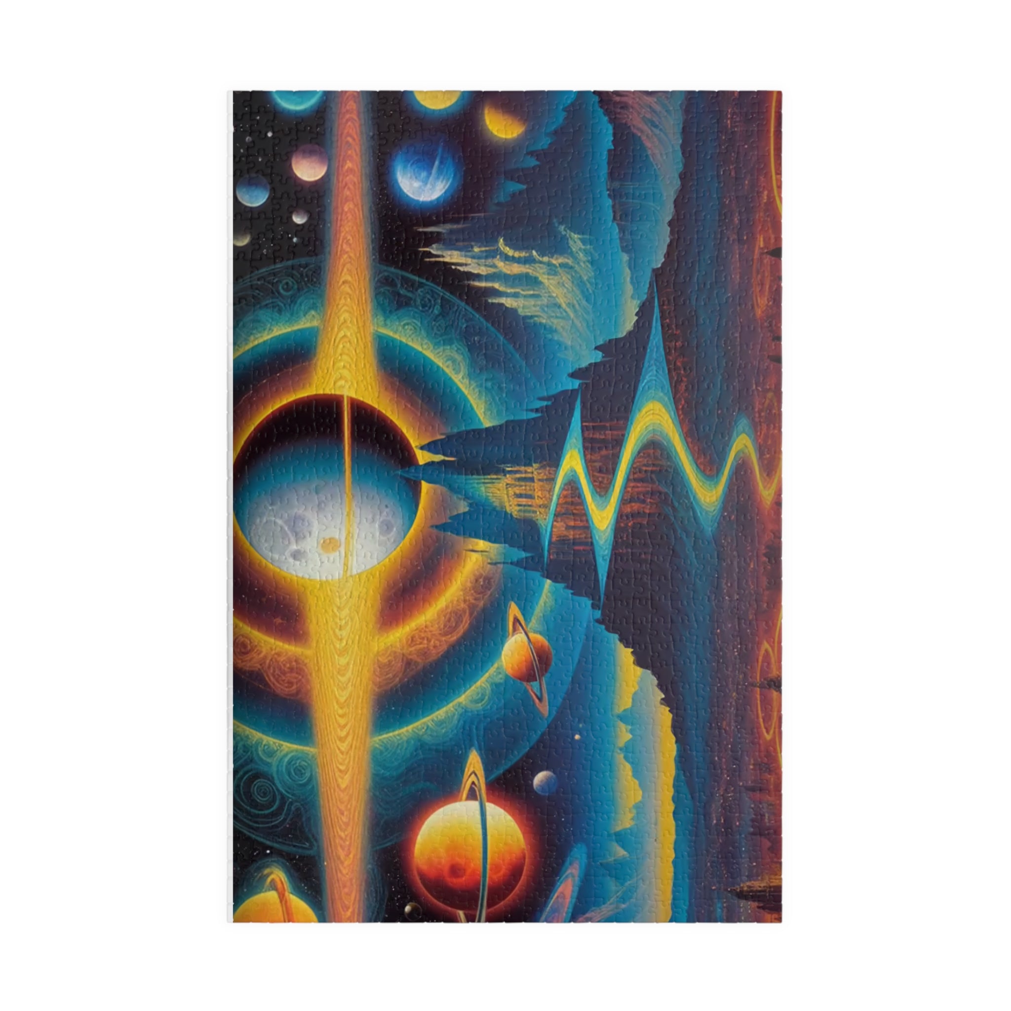 Cosmic Planetary Landscape Puzzle | Jigsaw Puzzle