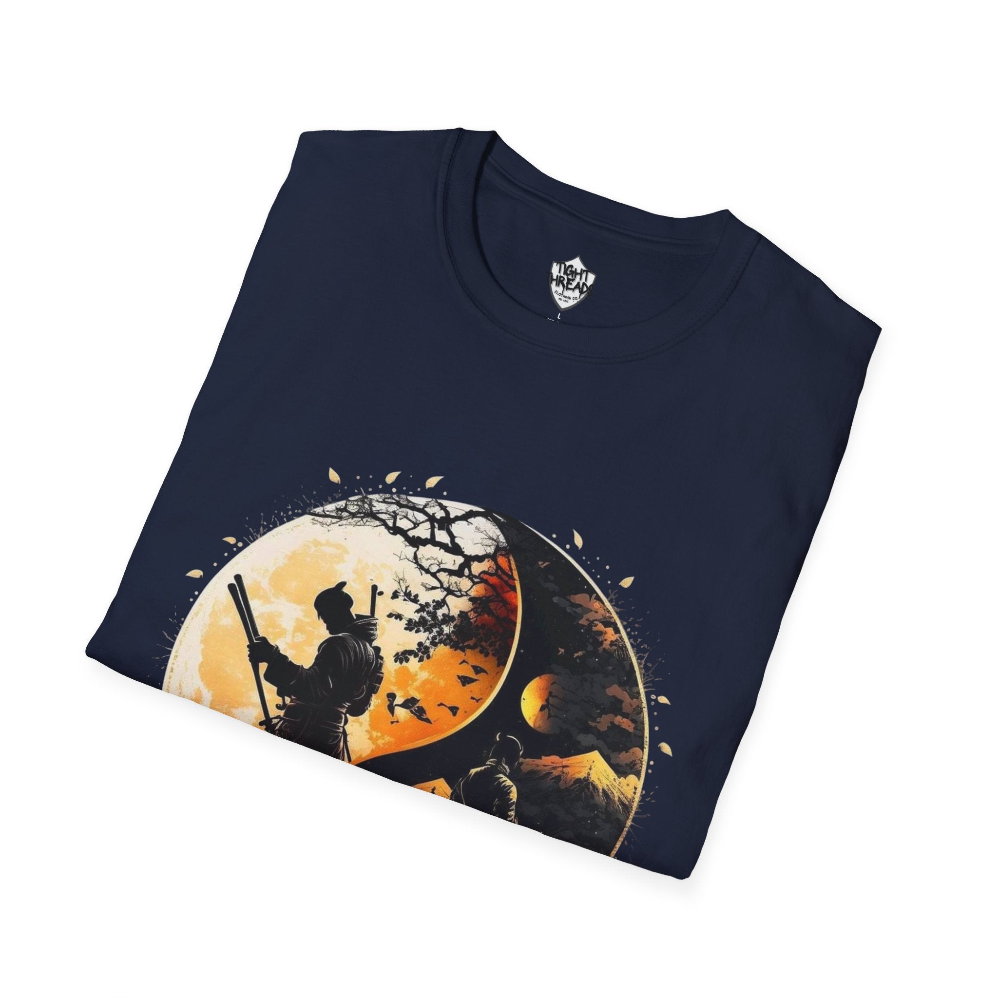Sunset Warrior Unisex T-Shirt, Softstyle Tee, Graphic Tee, Casual Wear, Gift for Him/Her, Summer Fashion, Festival Top