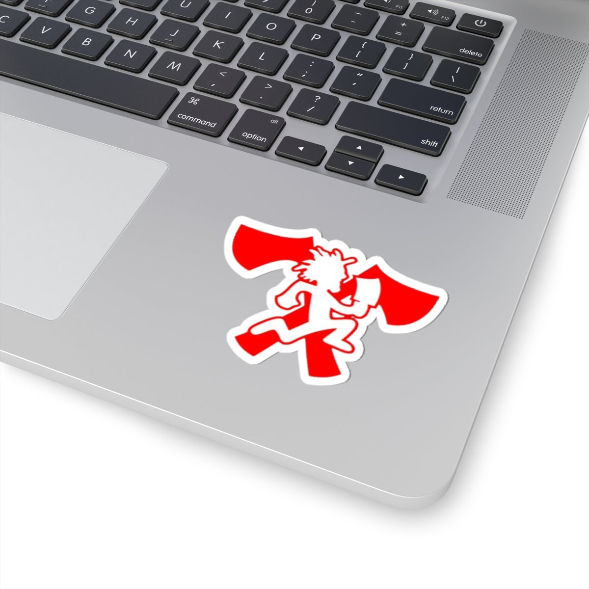 Double Axe Hatchetman sticker | Kiss-Cut Sticker