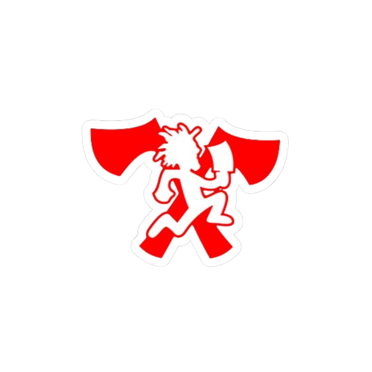 Double Axe Hatchetman sticker | Kiss-Cut Sticker