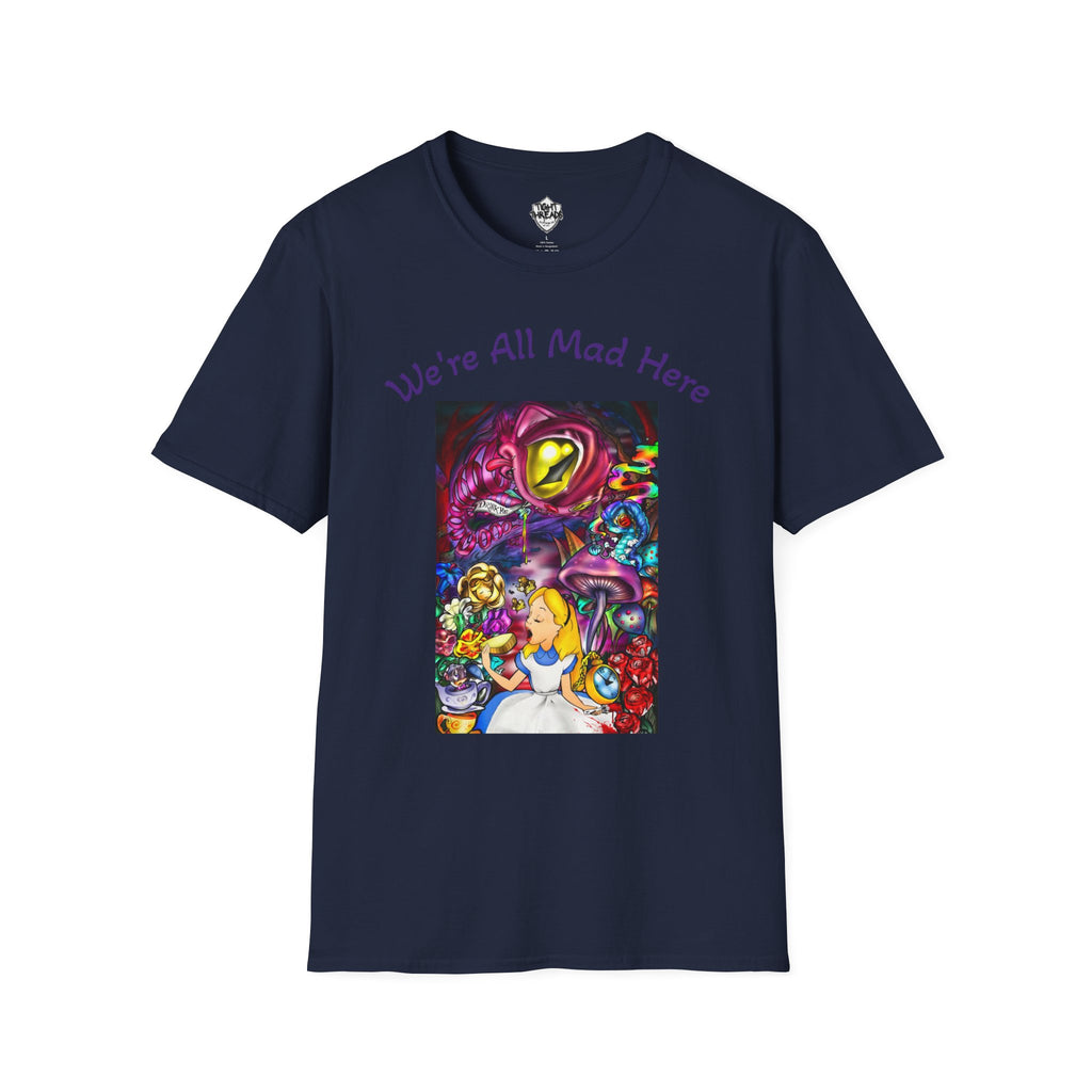 Alice in Wonderland T-Shirt, Funny Tee, Gifts for Book Lovers, Quirky Apparel