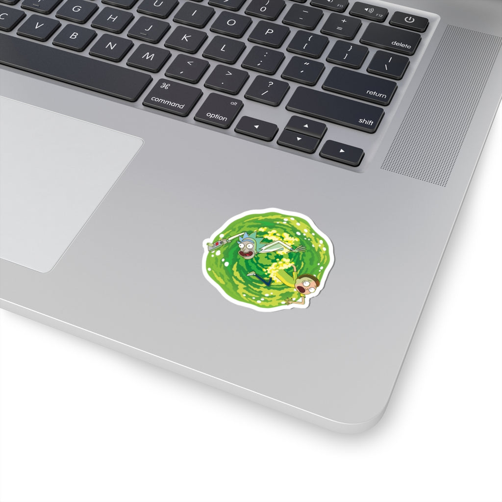 Portal Adventure Sticker | Rick and Morty Inspired Kiss-Cut Sticker