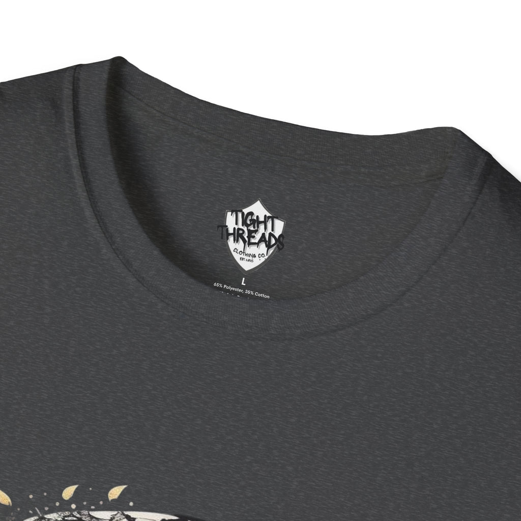 Sunset Warrior Unisex T-Shirt, Softstyle Tee, Graphic Tee, Casual Wear, Gift for Him/Her, Summer Fashion, Festival Top