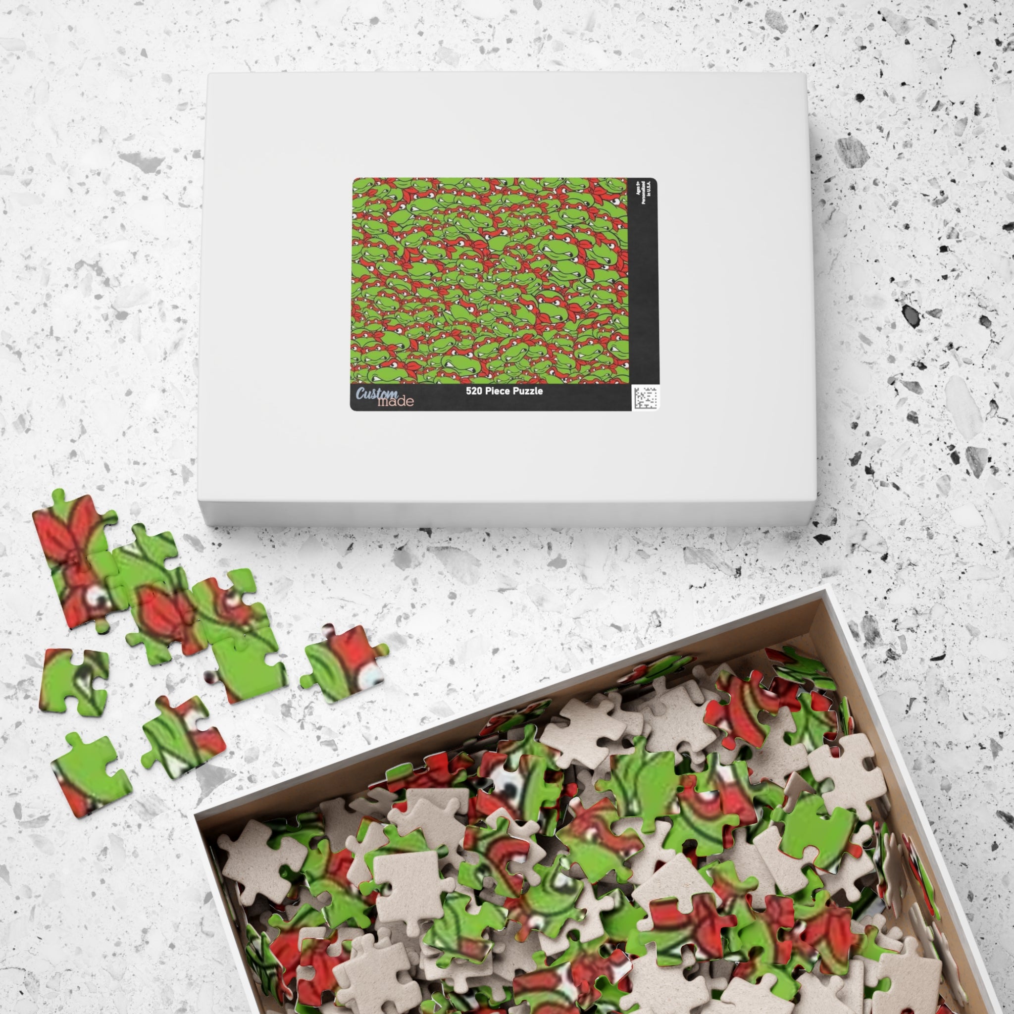Find the Smiling Raphael Puzzle, Teenage Mutant Ninja Turtles Pattern 110-1014 pc