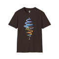 Spiral Life Unisex T-Shirt - Inspirational Design for Nature Lovers, Gift for Birthdays, Earth Day, Chill Vibes, Casual Wear, Graphic Tee
