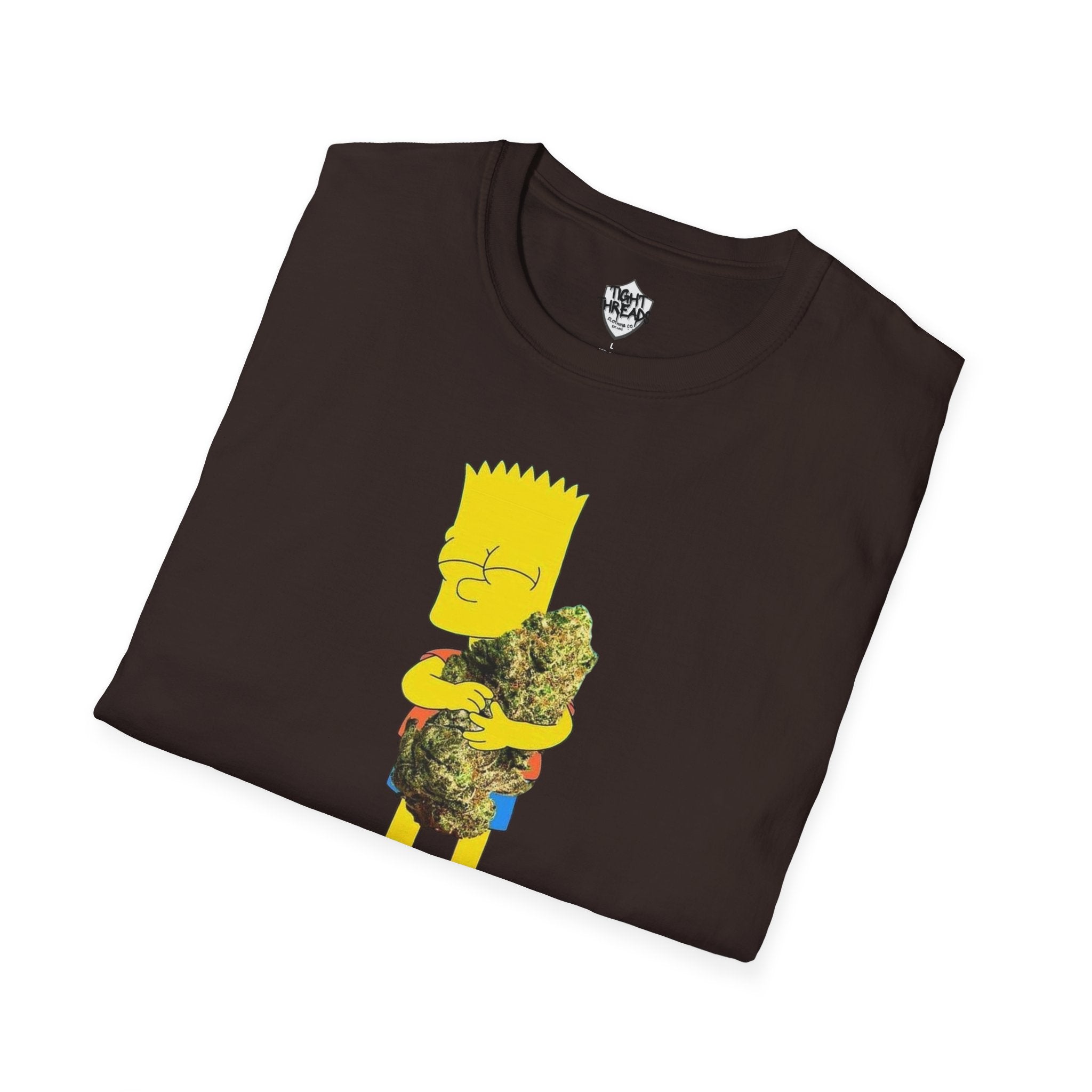 Bart Simpson and his Bud Graphic Tee, Casual Unisex T-Shirt for Everyday Wear, Perfect Gift for Fans, Outdoor Fun, Summer Style