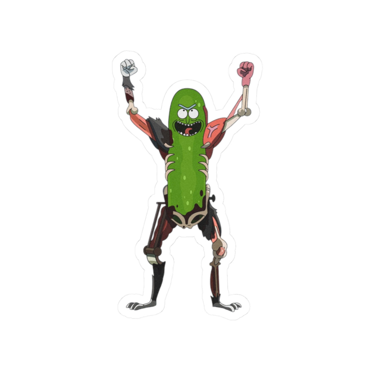 Pickle Rick Sticker | Kiss-Cut Sticker