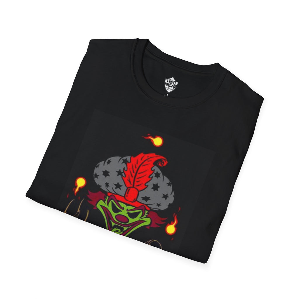 OG 6 Joker Card Merge ICP Graphic T-Shirt | Horror Carnival Juggalo Tee