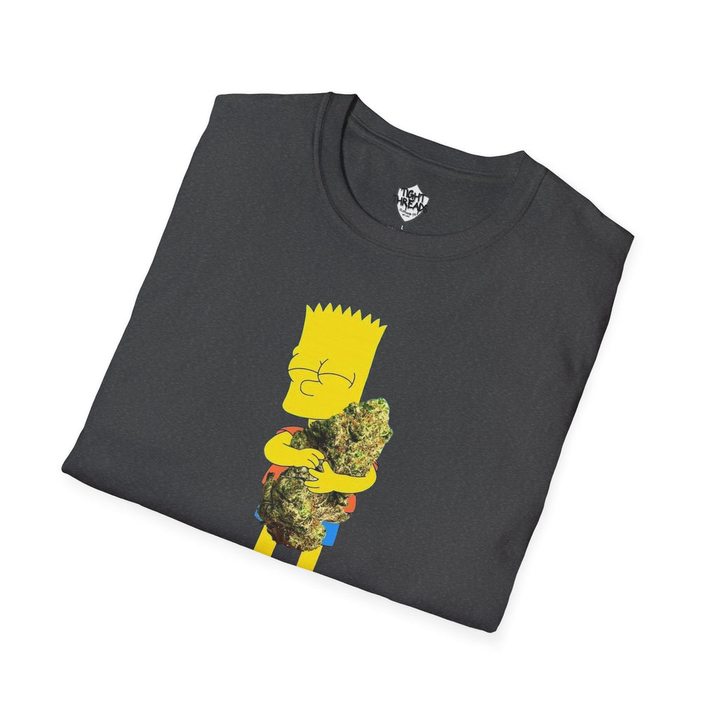Bart Simpson and his Bud Graphic Tee, Casual Unisex T-Shirt for Everyday Wear, Perfect Gift for Fans, Outdoor Fun, Summer Style