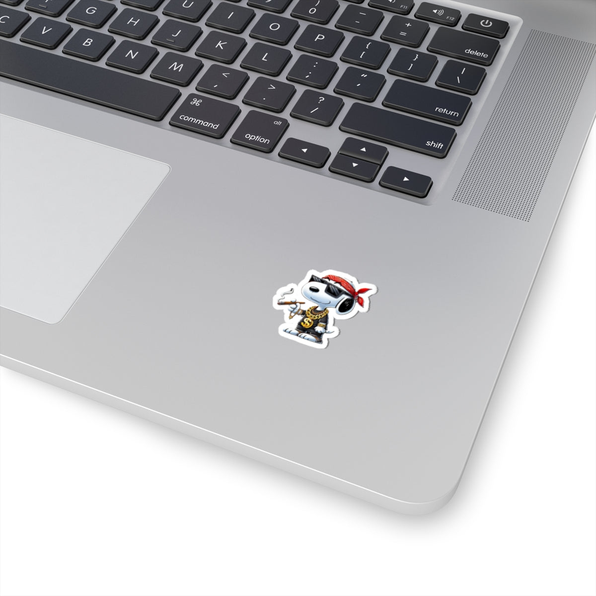 Gangster Snoopy Sticker | Kiss-Cut Sticker, Cartoon Character, Vinyl Decal