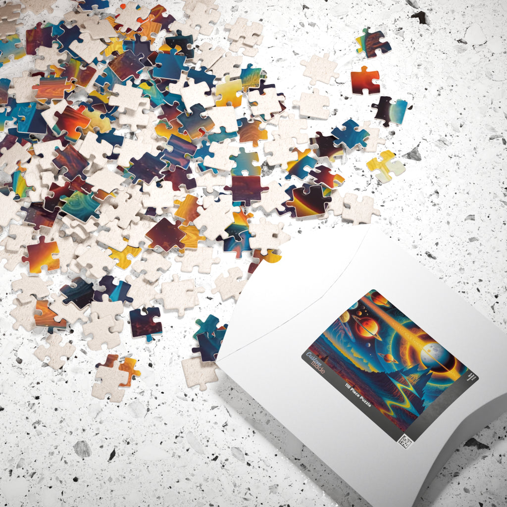 Cosmic Planetary Landscape Puzzle | Jigsaw Puzzle