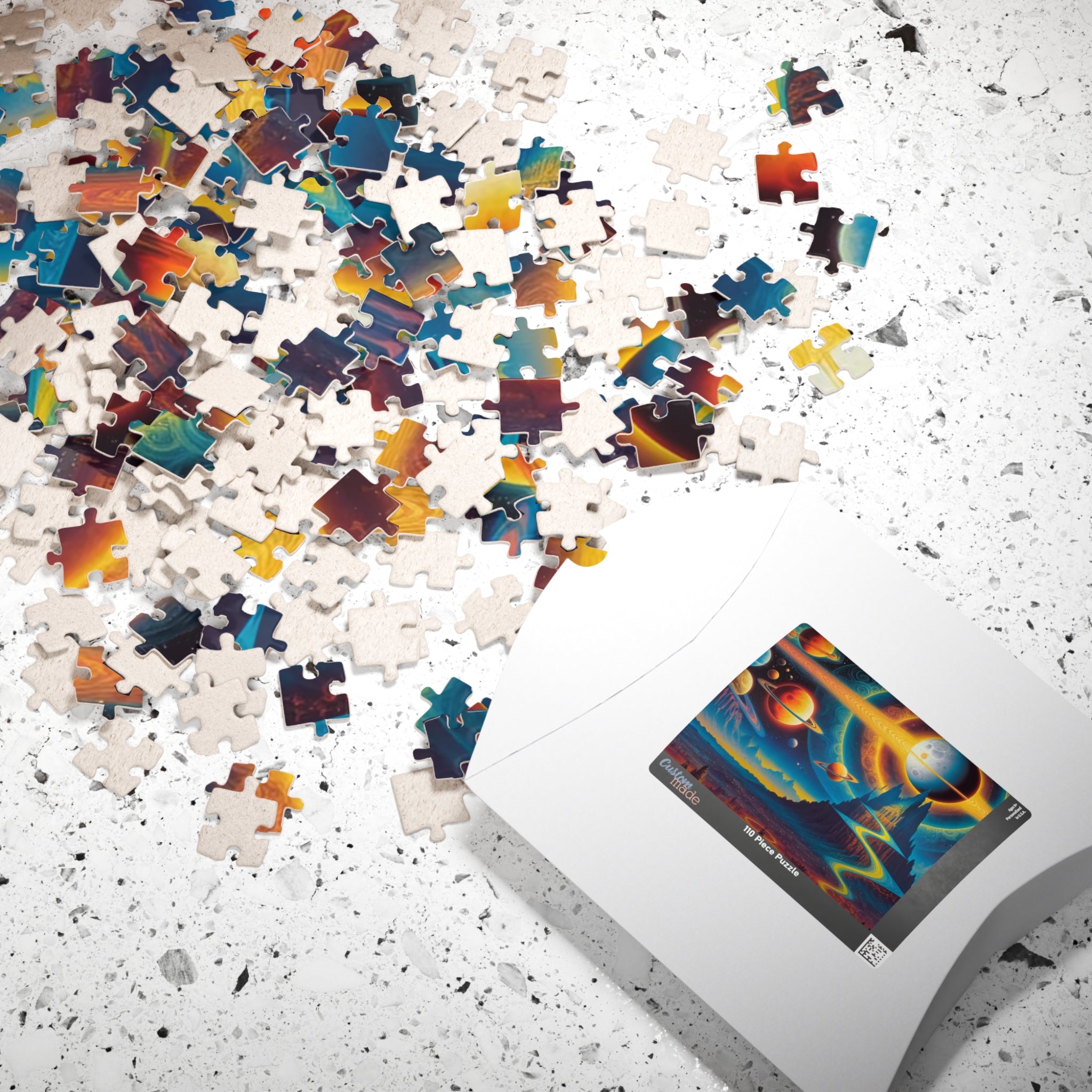 Cosmic Planetary Landscape Puzzle | Jigsaw Puzzle