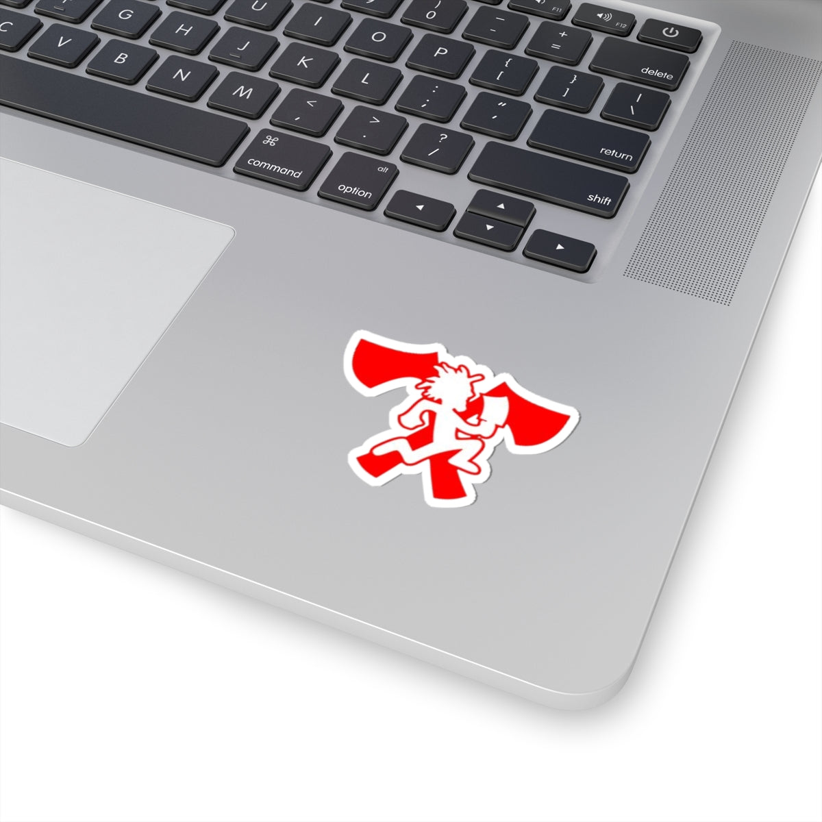 Double Axe Hatchetman sticker | Kiss-Cut Sticker