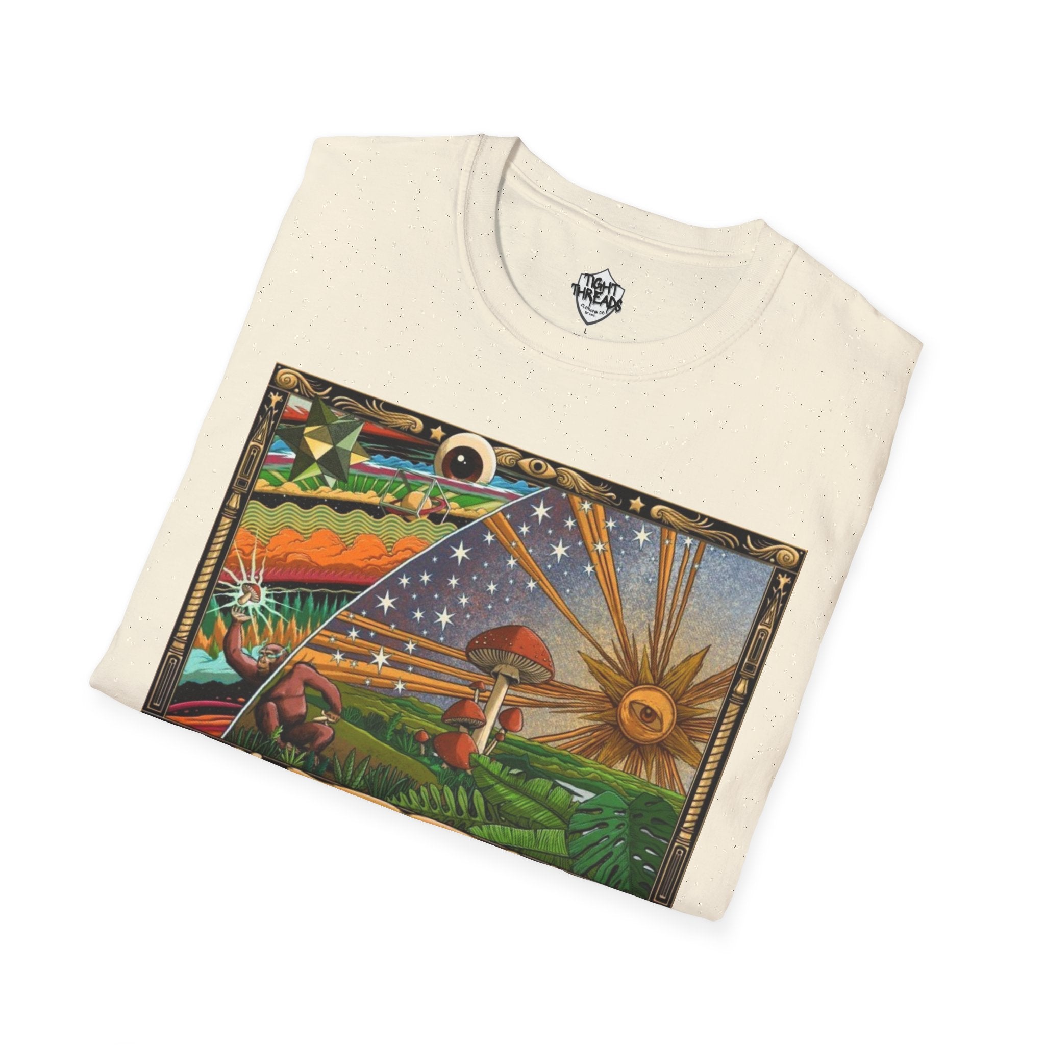 Terrance McKenna stoned ape theory T-Shirt, Motivational Shirt, Casual Wear, Gift for Dreamers, Unique Everyday Style