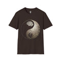Yin Yang Mind over Matter Tee, Unisex T-Shirt for Mindfulness, Gift for Yoga Lovers, Boho Style, Casual Wear, Spiritual Design