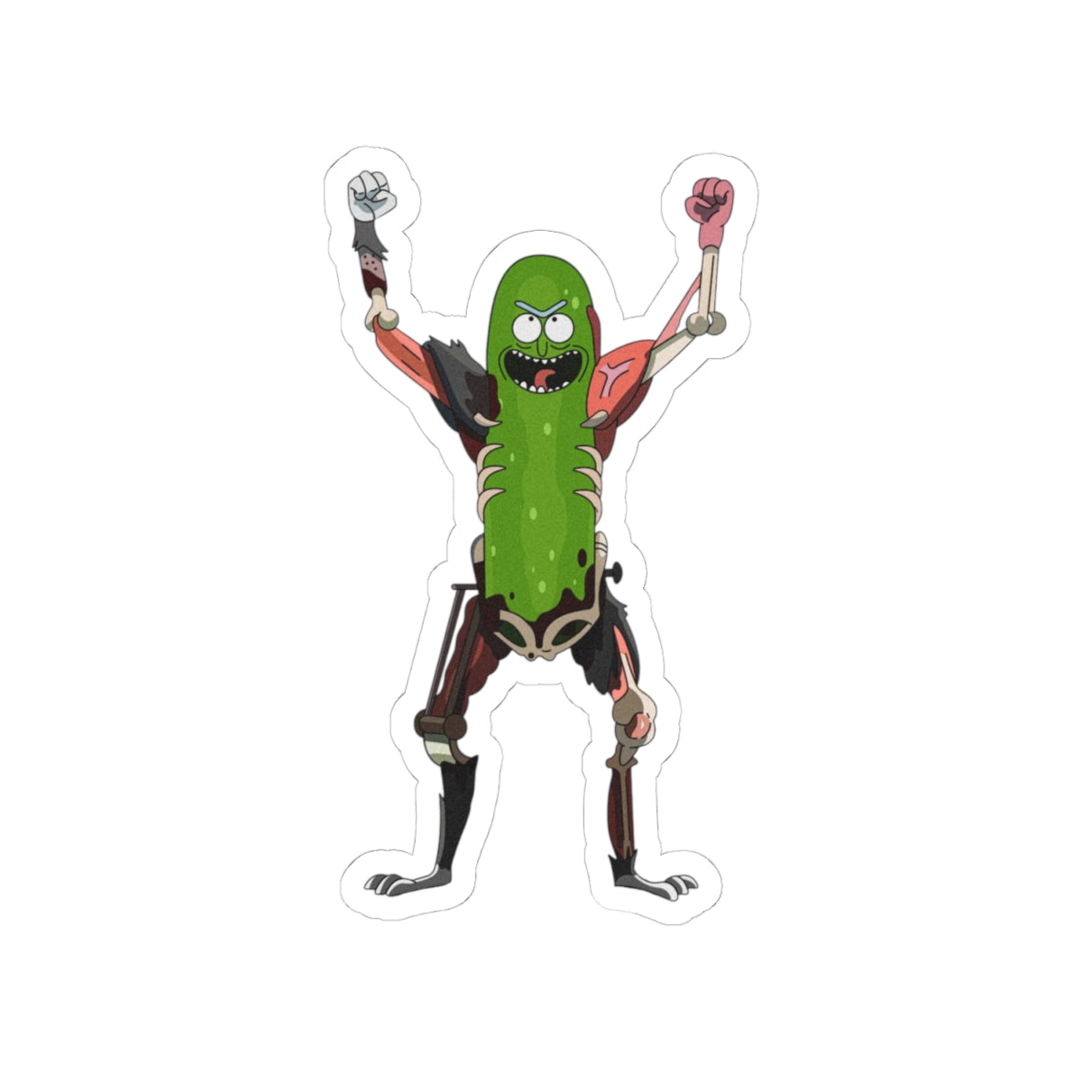 Pickle Rick Sticker | Kiss-Cut Sticker