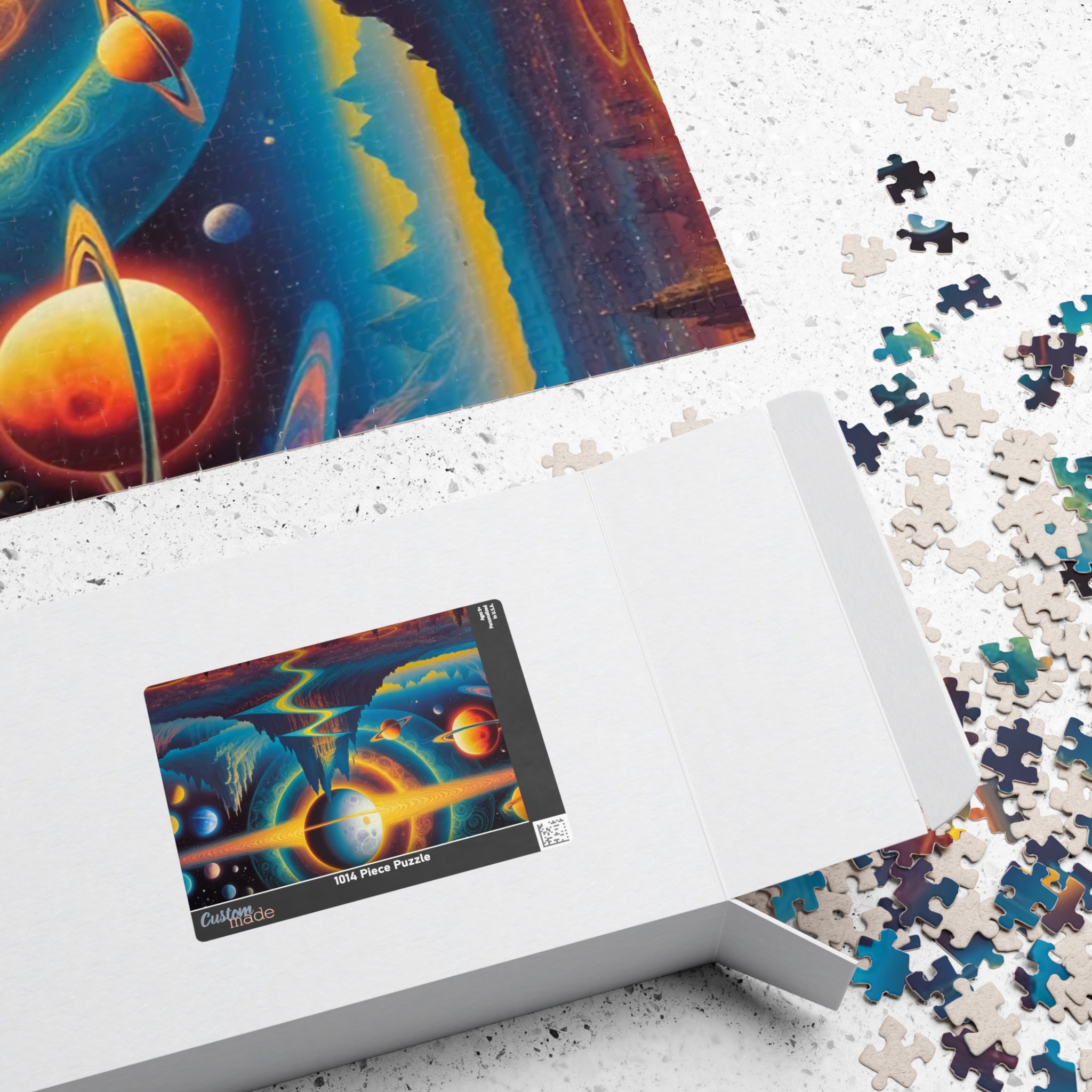 Cosmic Planetary Landscape Puzzle | Jigsaw Puzzle