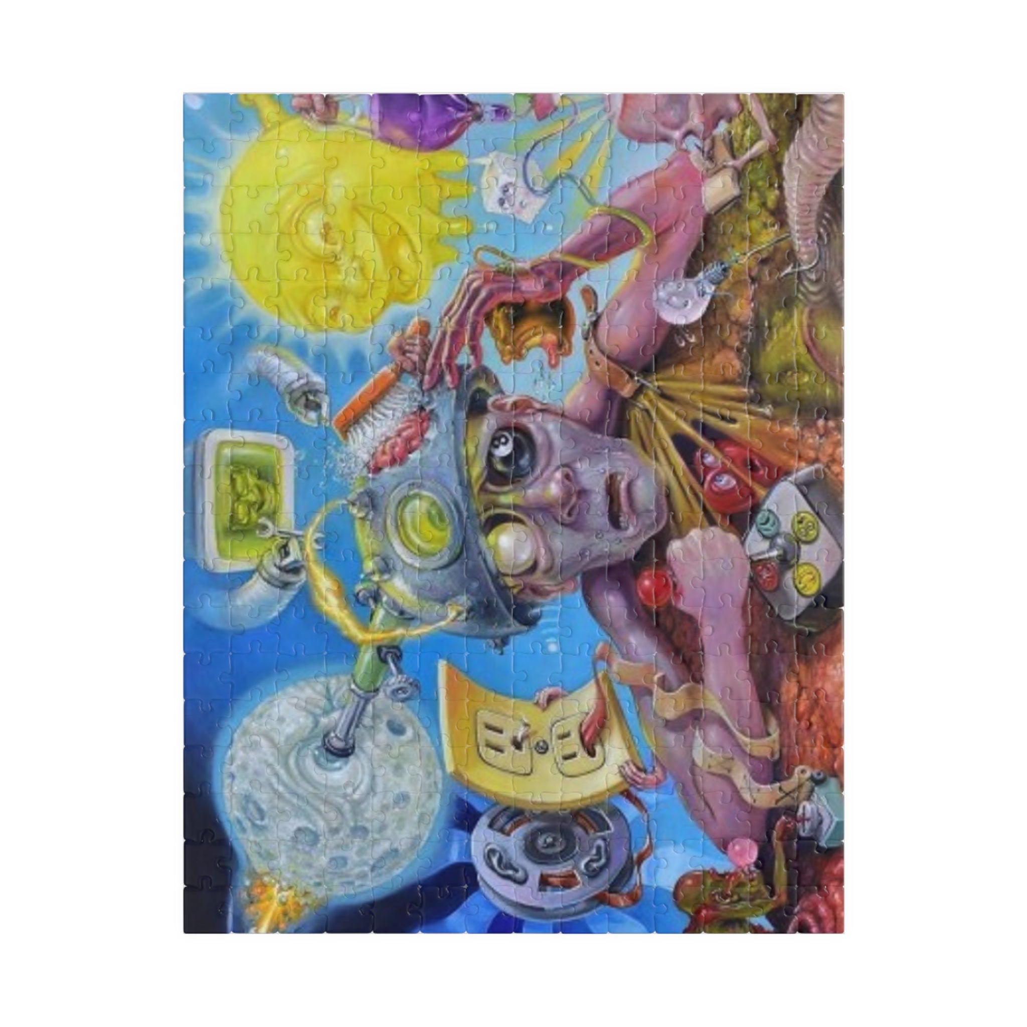 Surreal Cosmic Collage Puzzle 520-piece