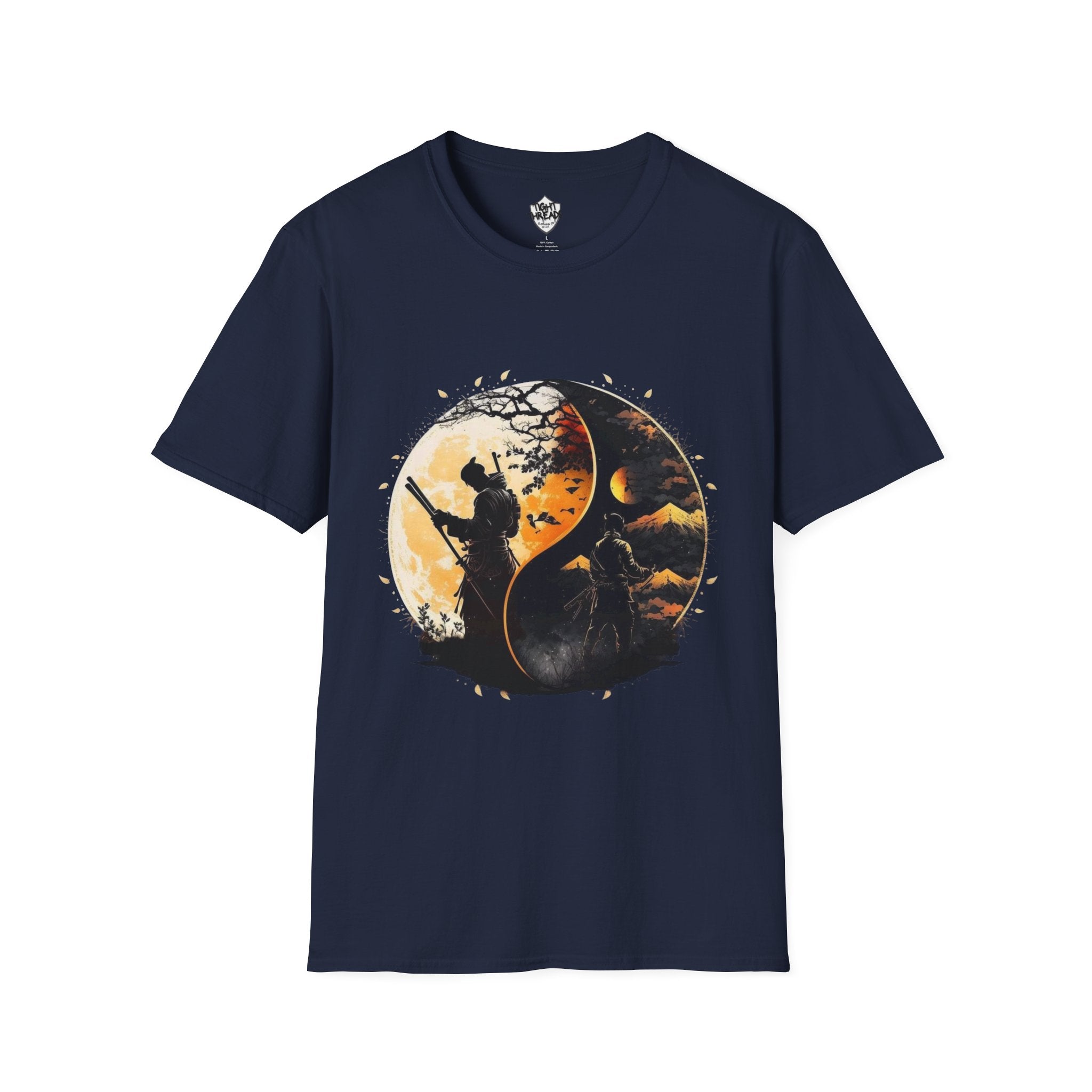 Sunset Warrior Unisex T-Shirt, Softstyle Tee, Graphic Tee, Casual Wear, Gift for Him/Her, Summer Fashion, Festival Top