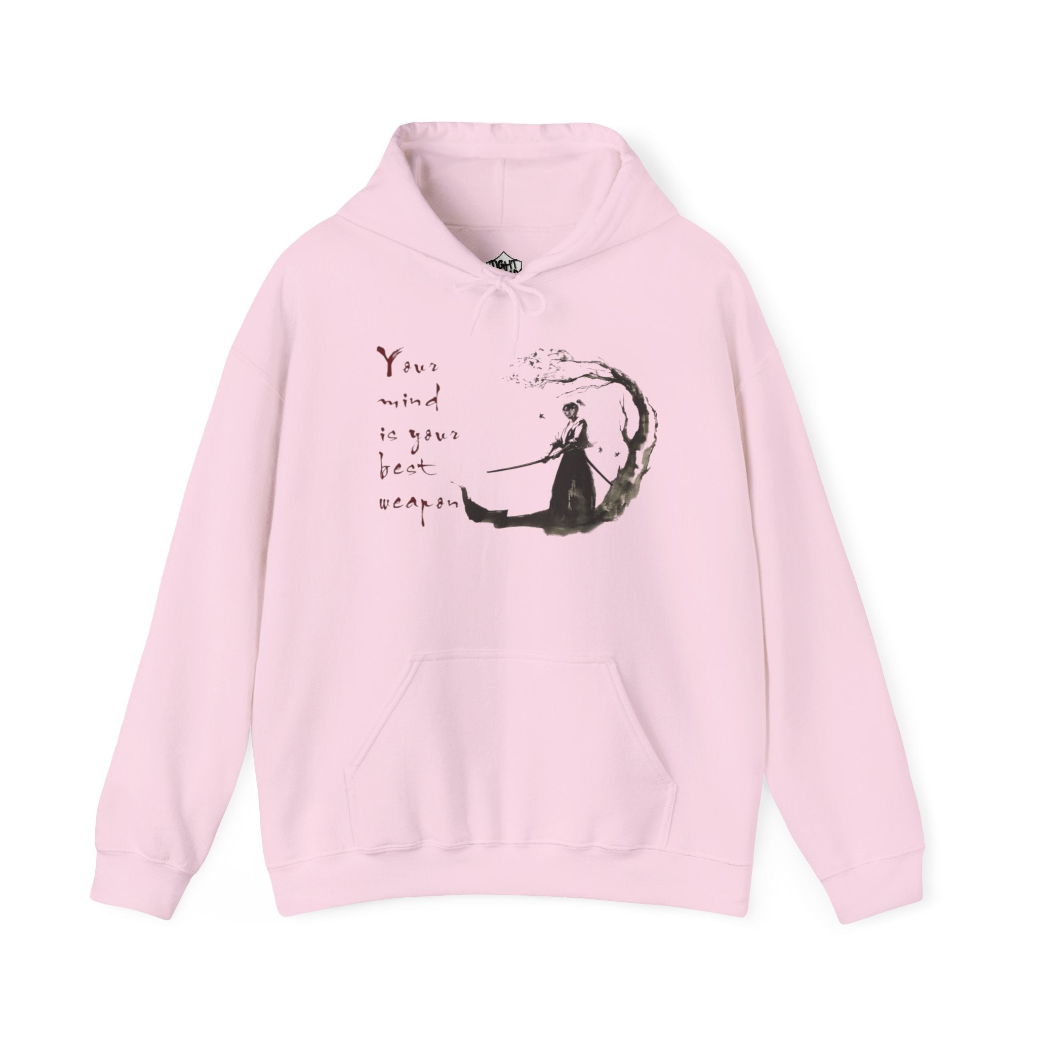 Dreamy Unisex Hoodie: 'Your Mind is Your Best Weapon', Cozy Layer for Relaxation, Perfect for Gifts, All Seasons, Adorned with Art, Unisex