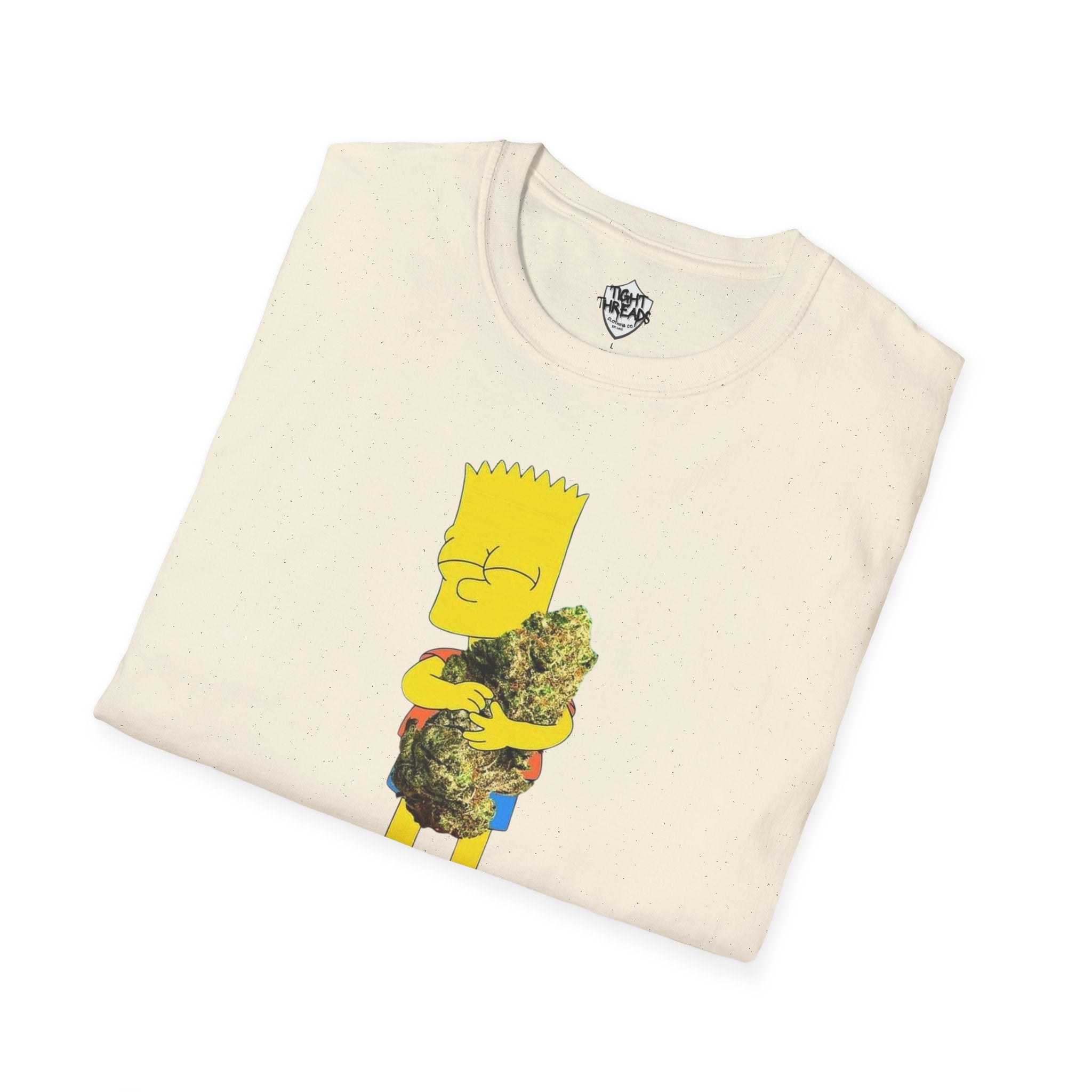 Bart Simpson and his Bud Graphic Tee, Casual Unisex T-Shirt for Everyday Wear, Perfect Gift for Fans, Outdoor Fun, Summer Style