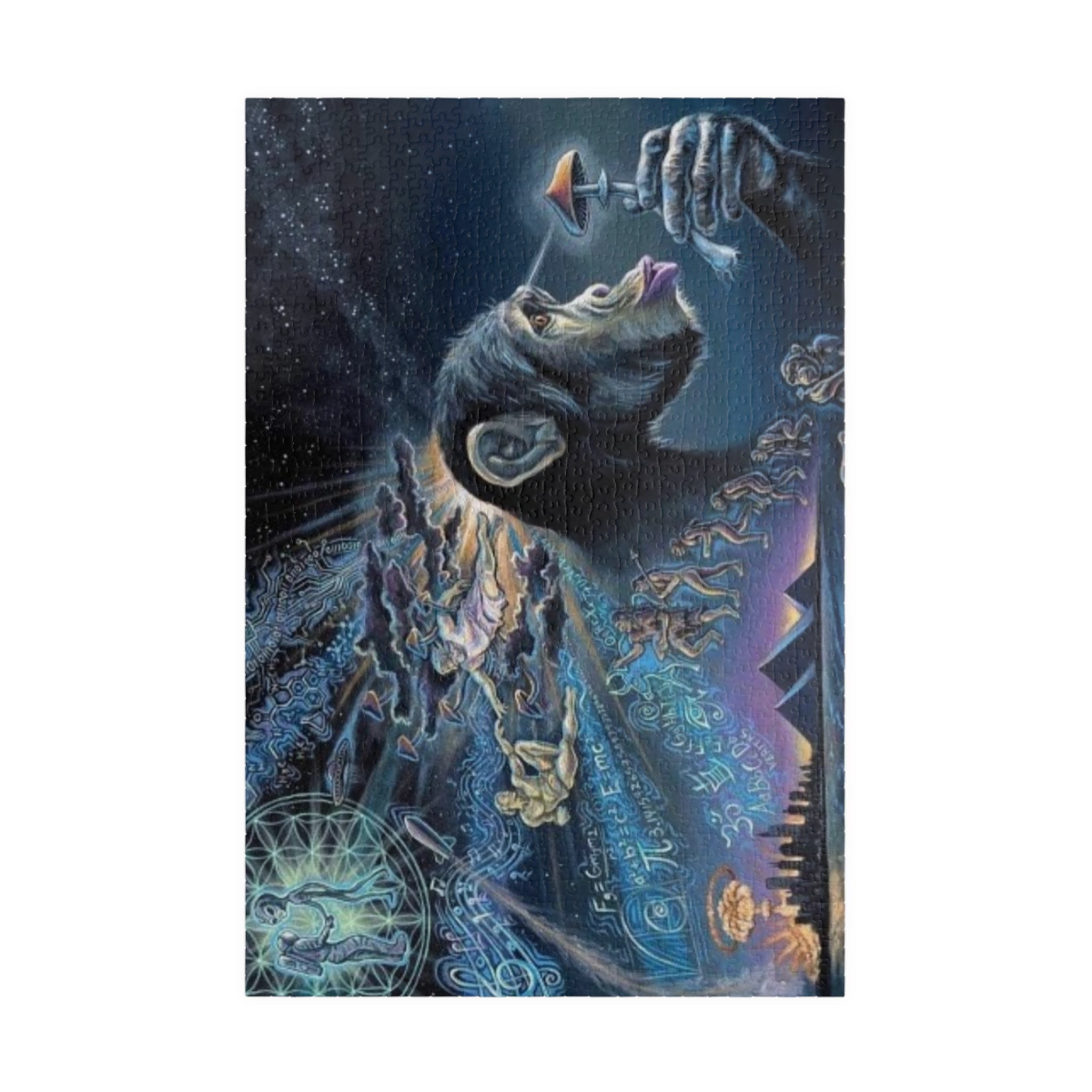 Surreal Chimp with Cocktail Puzzle | 520-1014 Piece Jigsaw