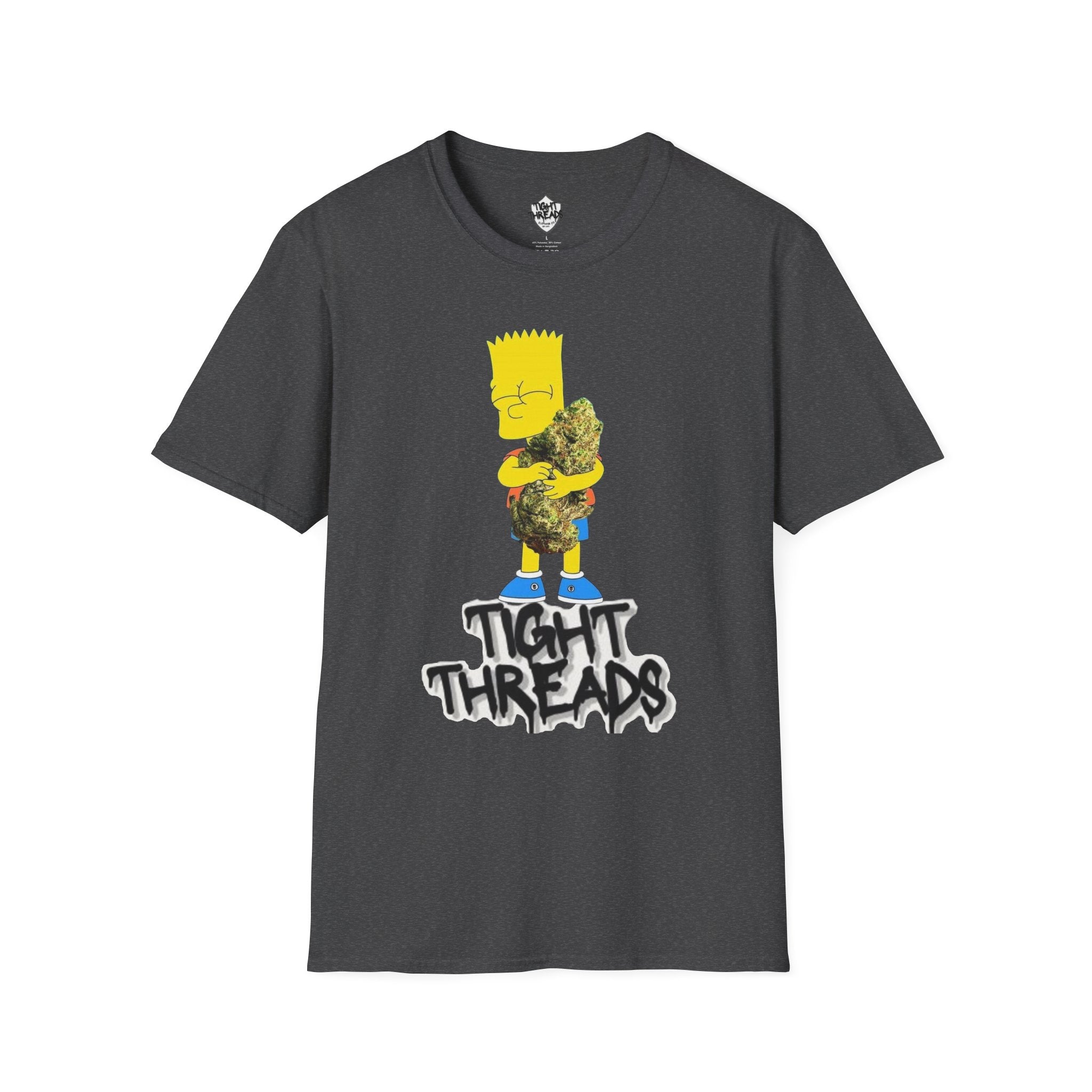 Bart Simpson and his Bud Graphic Tee, Casual Unisex T-Shirt for Everyday Wear, Perfect Gift for Fans, Outdoor Fun, Summer Style