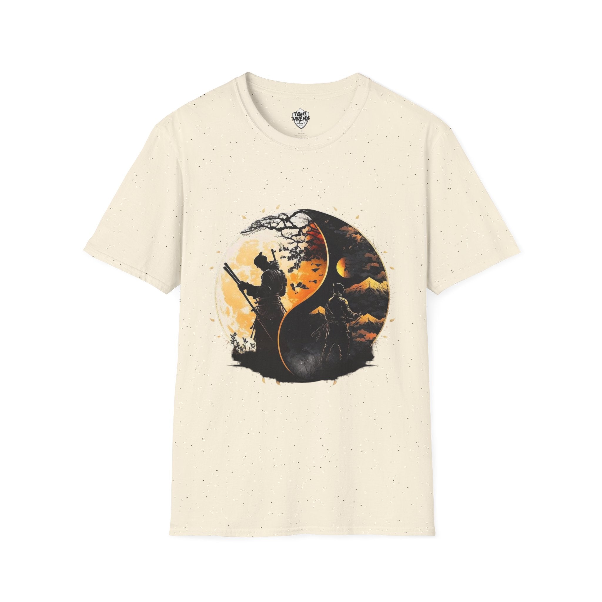 Sunset Warrior Unisex T-Shirt, Softstyle Tee, Graphic Tee, Casual Wear, Gift for Him/Her, Summer Fashion, Festival Top