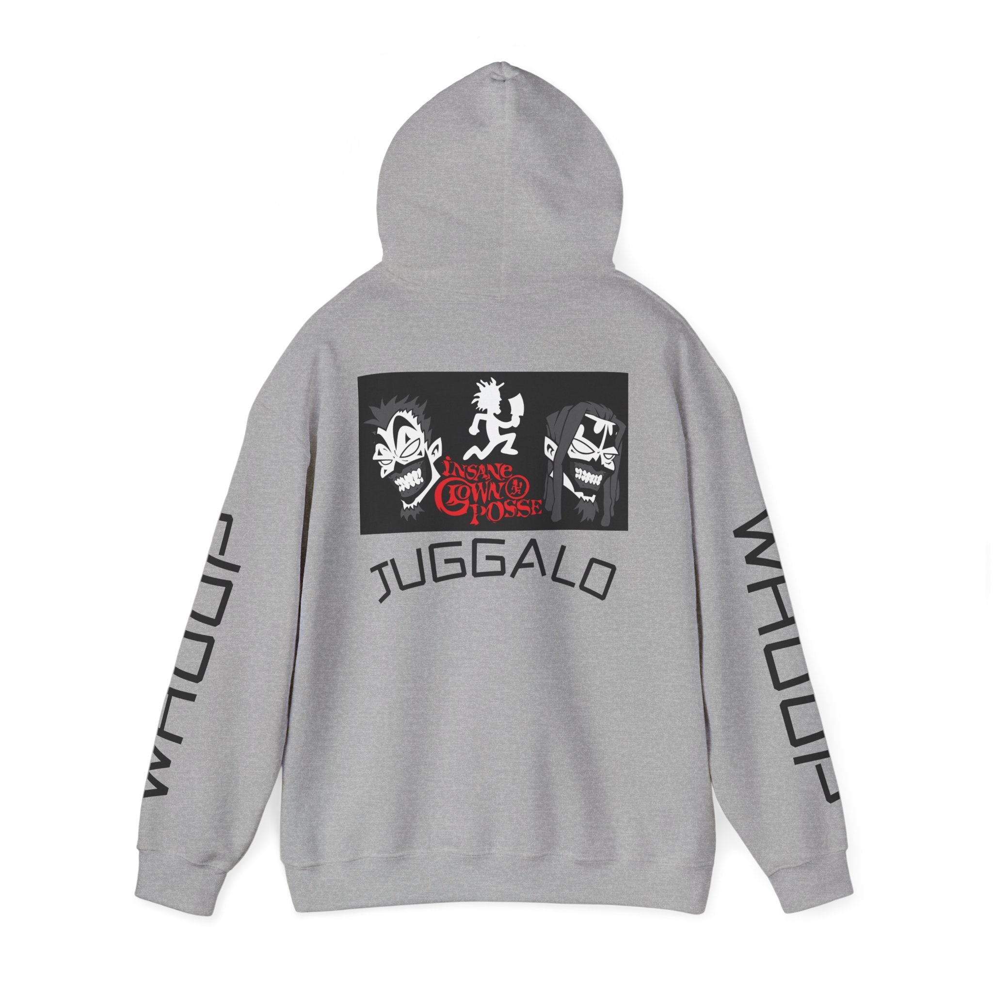 Juggalo Hoodie | Whoop Whoop sleeve graphic, Insane Clown Posse art