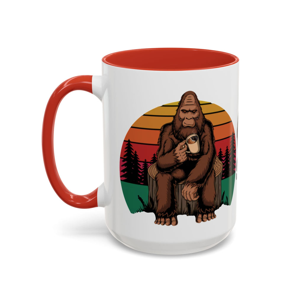 Gone Squatchin Bigfoot Coffee Mug | Accent 11oz 15oz