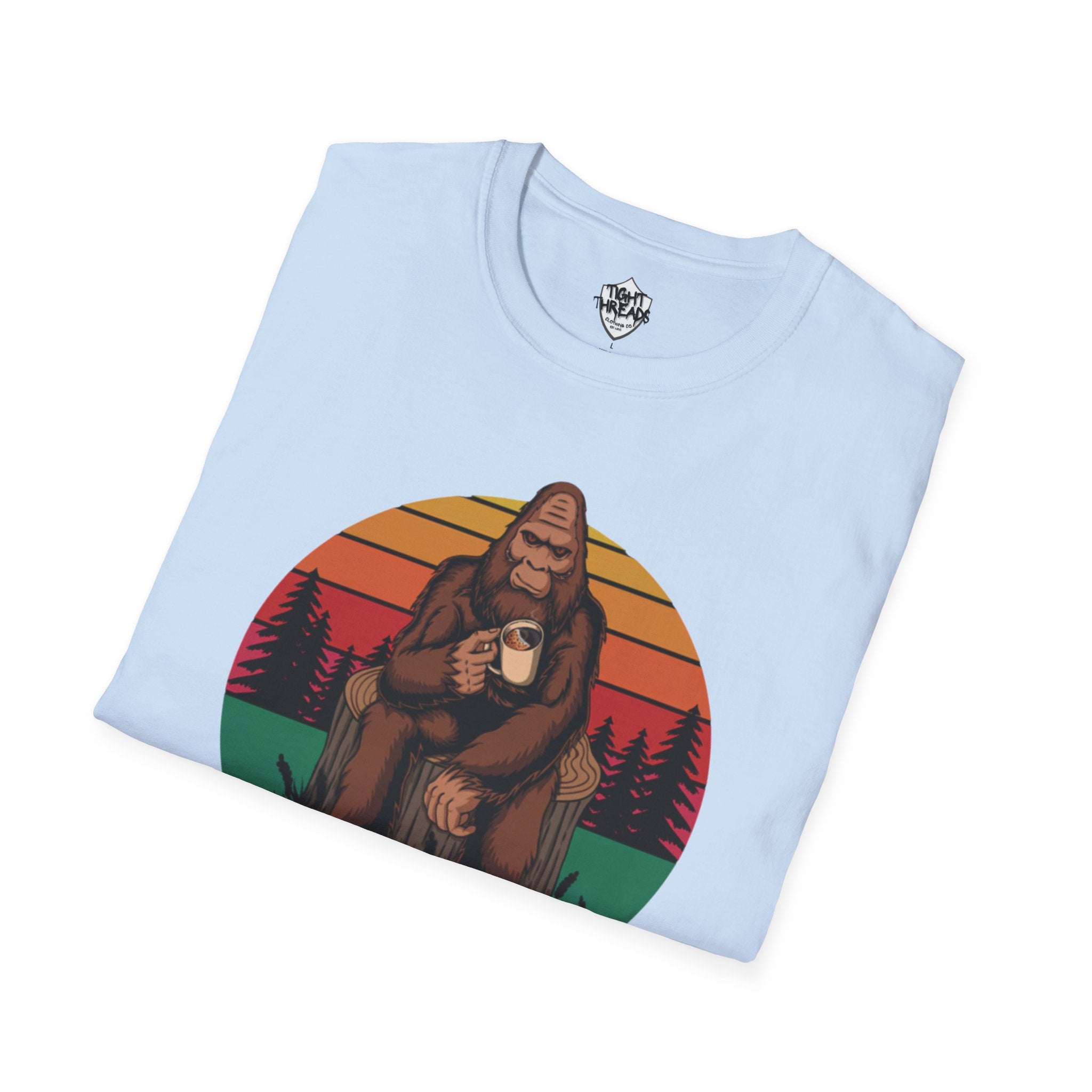 Gone Squatchin Sasquatch T-Shirt | Bigfoot Camping Graphic Tee