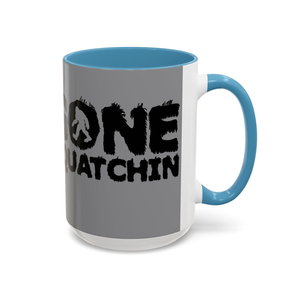 Gone Squatchin Patriotic Bigfoot Mug | Accent Coffee Mug