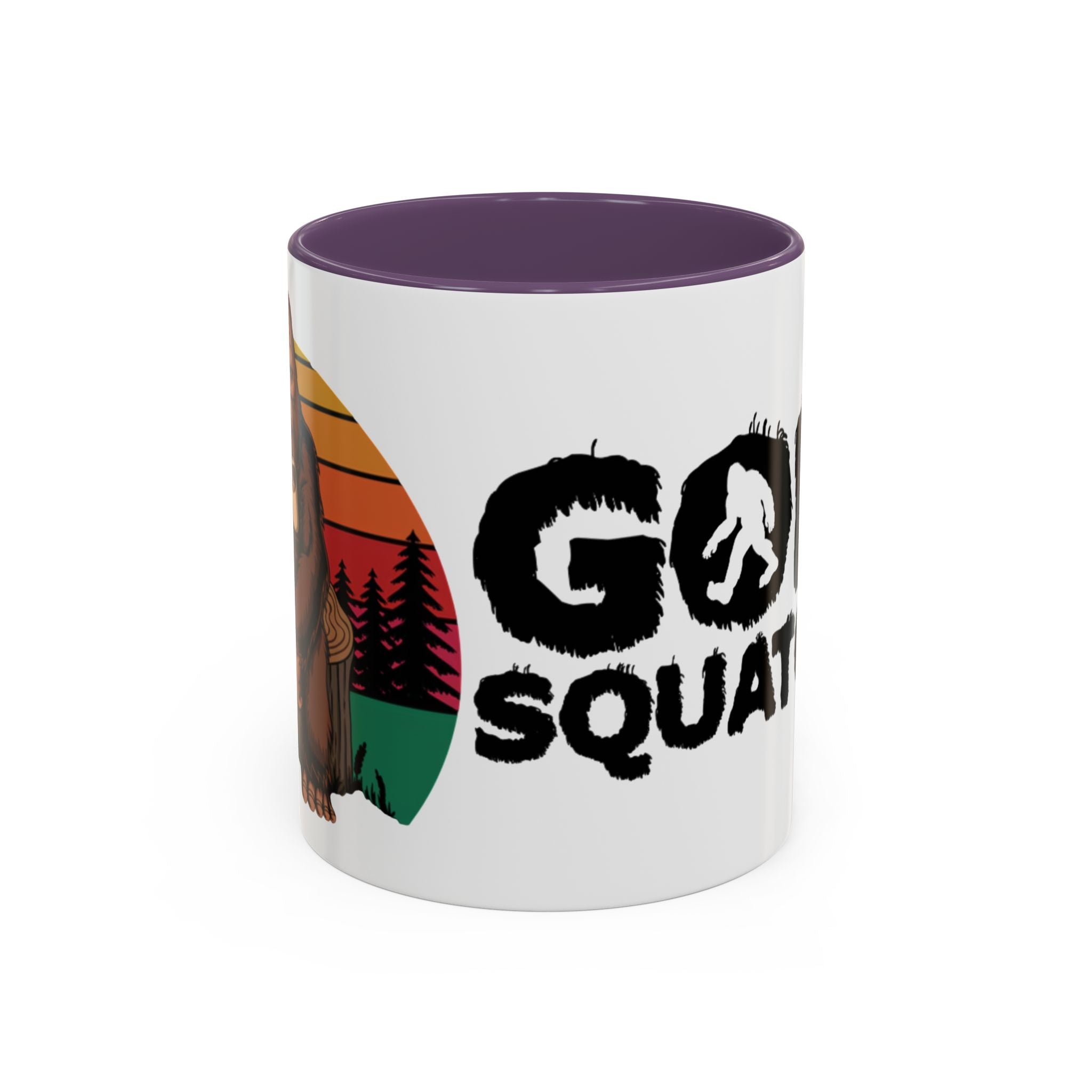 Gone Squatchin Bigfoot Coffee Mug | Accent 11oz 15oz