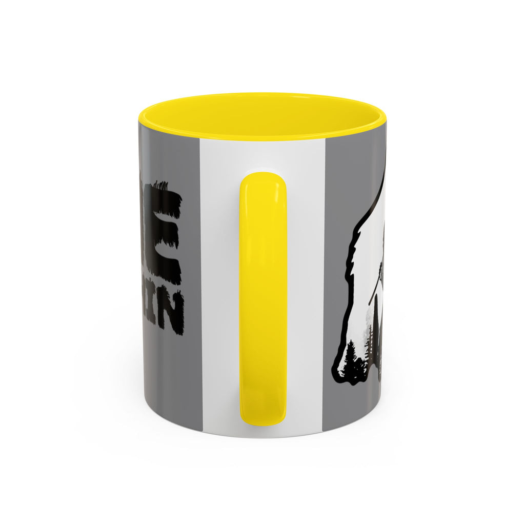Gone Squatchin Patriotic Bigfoot Mug | Accent Coffee Mug