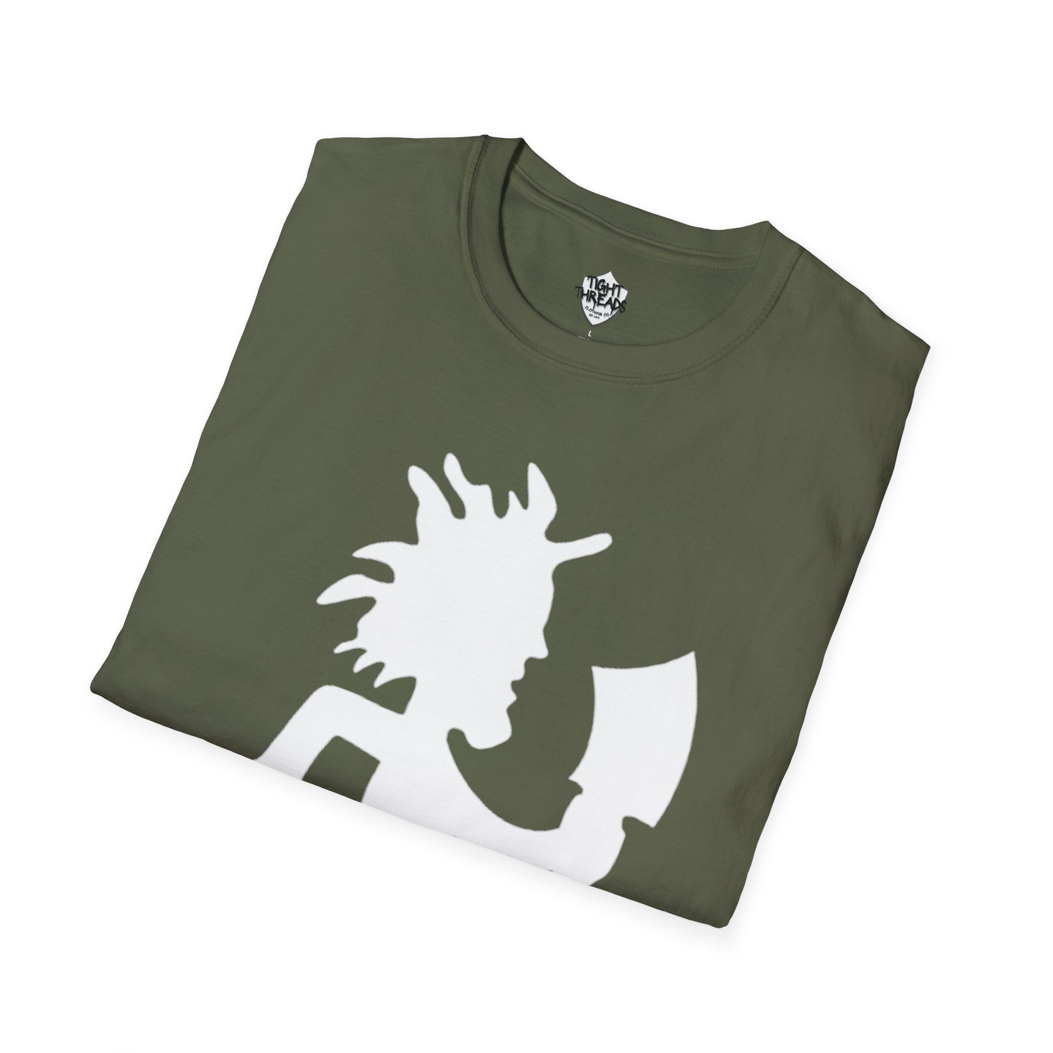 White Hatchet-Man T-Shirt | Hatchet-Man Design
