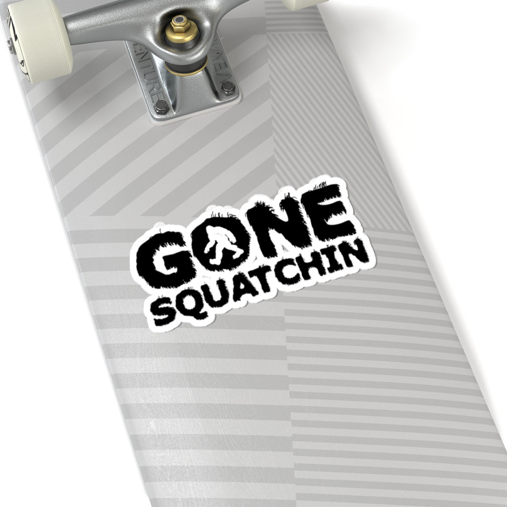 Gone Squatchin Sasquatch Bigfoot Sticker | Kiss-Cut Sticker